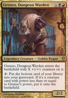 Featured card: Grenzo, Dungeon Warden