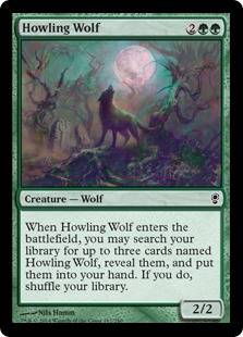 Featured card: Howling Wolf