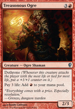 Featured card: Treasonous Ogre
