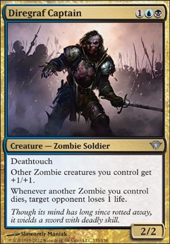 Diregraf Captain feature for Dimir zombies (maybe)
