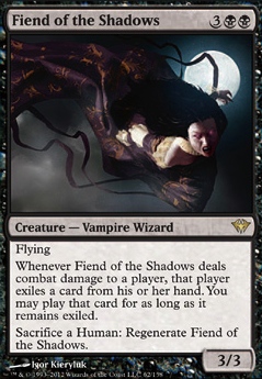 Featured card: Fiend of the Shadows