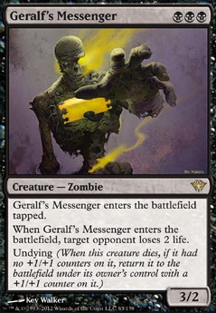 Geralf's Messenger feature for Zombieland, The Deck.