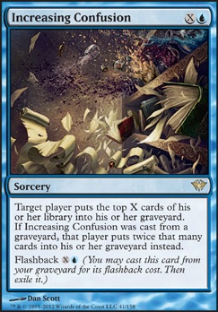 Increasing Confusion feature for Revised Jace Self Mill