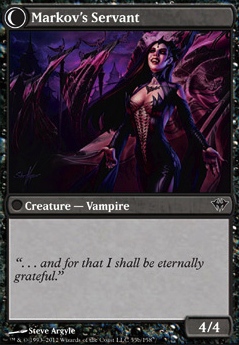 Markov's Servant feature for Thirsty Vamps