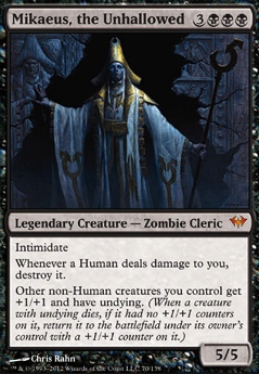 Mikaeus, the Unhallowed feature for Custom EDH: Grim Undying Zombies