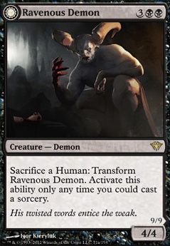 Ravenous Demon feature for Demon Cult, our lord demands blood!