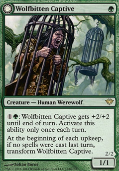 Wolfbitten Captive feature for Werewolf