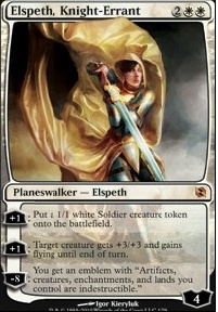 Elspeth, Knight-Errant feature for BW Token