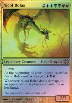 Nicol Bolas feature for The Infinite Archive (Grixis EDH)