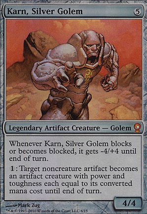Featured card: Karn, Silver Golem