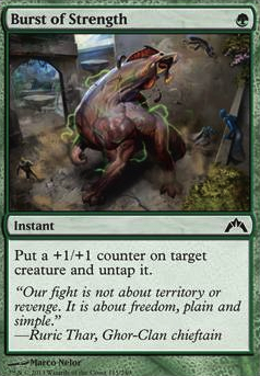 Burst of Strength feature for Combat Tricks Pauper