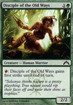 Featured card: Disciple of the Old Ways