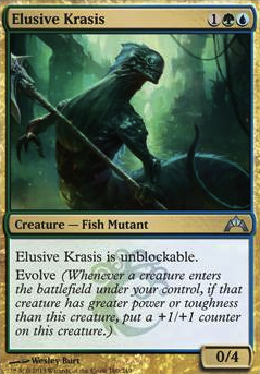 Elusive Krasis feature for Simic Evolve Deck