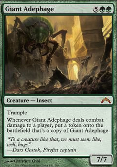 Giant Adephage feature for Xenagos, God of Revels
