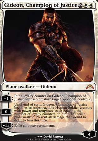 Commander: Gideon, Champion of Justice