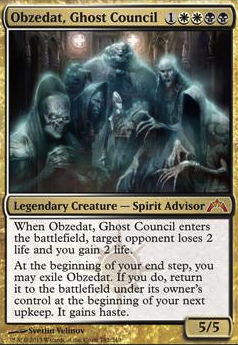 Featured card: Obzedat, Ghost Council