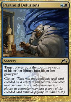 Paranoid Delusions feature for Ashiok Pauper Oathbreaker