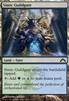 Simic Guildgate feature for Elemental Lands