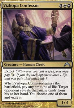 Featured card: Vizkopa Confessor