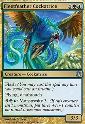 Featured card: Fleetfeather Cockatrice