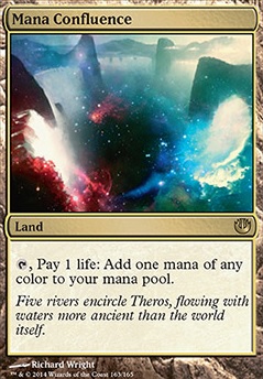 Mana Confluence feature for Tariels shot straight through your heart