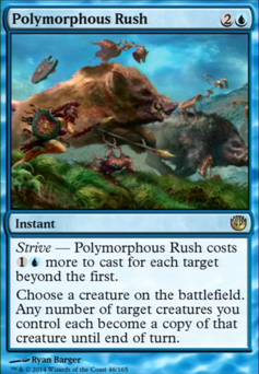 Polymorphous Rush feature for Talrand, The Master Polymorphist