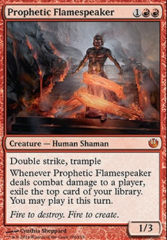 Prophetic Flamespeaker feature for Pathetic Flame Beaker