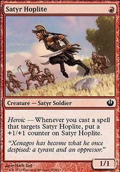 Satyr Hoplite feature for Boros Heroic