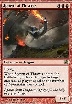 Featured card: Spawn of Thraxes