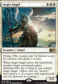 Aegis Angel feature for Impervious Deck (Indestructible/Hexproof)