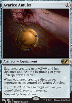 Featured card: Avarice Amulet