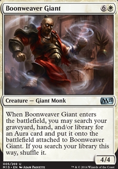 Featured card: Boonweaver Giant