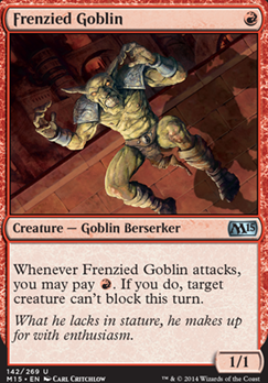 Featured card: Frenzied Goblin