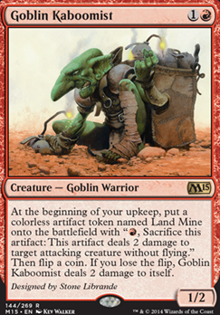 Featured card: Goblin Kaboomist