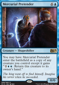 Mercurial Pretender feature for Staring Contest: A List of Blink-Effect Cards