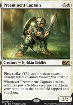 Preeminent Captain feature for W/R Soldiers
