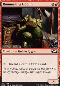 Featured card: Rummaging Goblin
