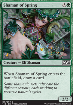 Featured card: Shaman of Spring