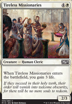 Featured card: Tireless Missionaries