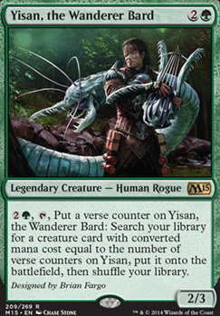 Yisan, the Wanderer Bard feature for Yisan, Eldrazi Piper