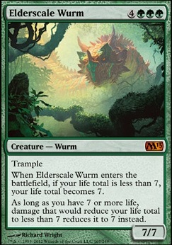 Featured card: Elderscale Wurm