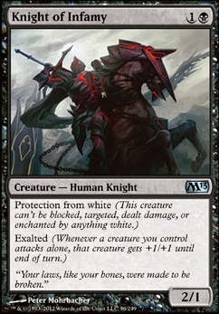 Featured card: Knight of Infamy