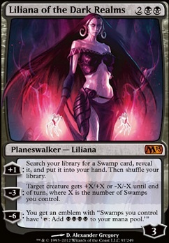 Featured card: Liliana of the Dark Realms
