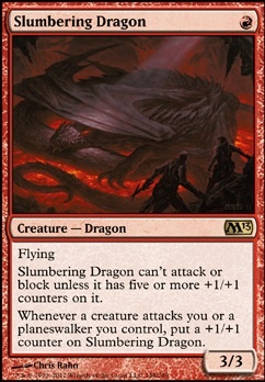 Slumbering Dragon feature for Budget Izzet Dragons