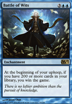 Battle of Wits feature for Battle of Wits EDH