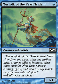 Featured card: Merfolk of the Pearl Trident