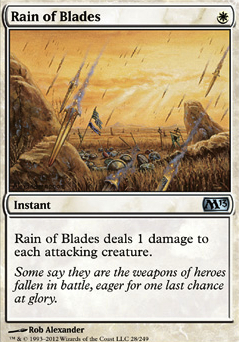 Featured card: Rain of Blades