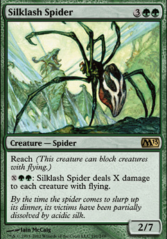 Featured card: Silklash Spider
