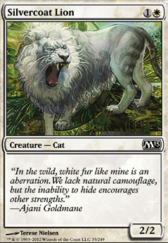 Featured card: Silvercoat Lion