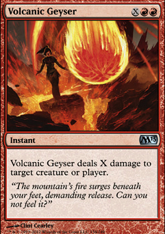 Featured card: Volcanic Geyser